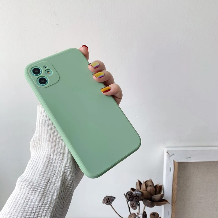 Wholesale Solid Color Cube Square 1.5mm Straight Edge Soft Silicone TPU Cell Mobille Phone Back Cover Case For Iphone 12 Pro
Wholesale Solid Color Cube Square 1.5mm Straight Edge Soft Silicone TPU Cell Mobille Phone Back Cover Case For Iphone 12 Pro