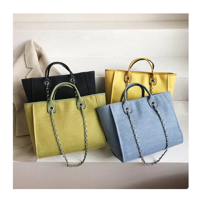 Women Big Canvas Handbags Female Shopping Bag Designer Luxury Lady Tote Large Capacity Zipper Messenger Shoulder Bag, Customized color
Women Big Canvas Handbags Female Shopping Bag Designer Luxury Lady Tote Large Capacity Zipper Messenger Shoulder Bag, Customized color