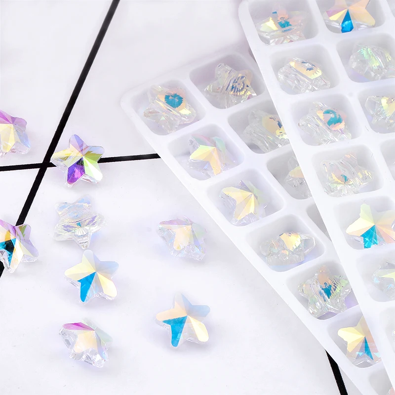 Star High-Grade Crystal Through - Hole Point Beads Crystal Ab Point Beads Loose Rhinestones, As show pictures
Star High-Grade Crystal Through - Hole Point Beads Crystal Ab Point Beads Loose Rhinestones, As show pictures