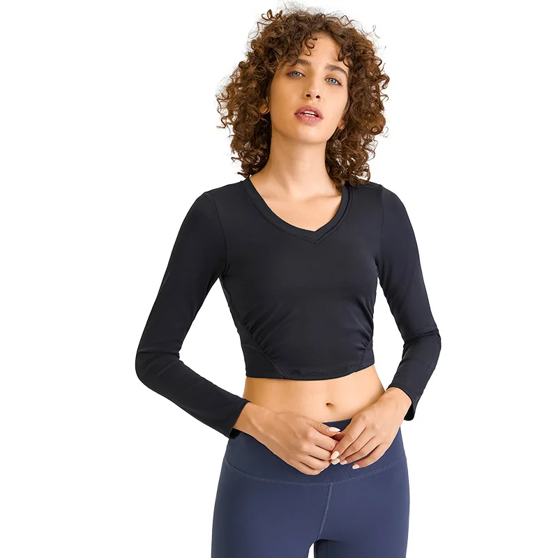 Women' Long Sleeve Shirts with Removable Pads Custom Brand Quick Dry Fitness Workout Blouses Shirts, Customized colors
Women' Long Sleeve Shirts with Removable Pads Custom Brand Quick Dry Fitness Workout Blouses Shirts, Customized colors
