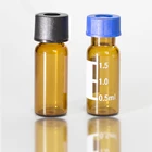Sample Vial Vial For Hplc 2ml Lab Mini Brown Sample VOA Glass Vial For GC HPLC