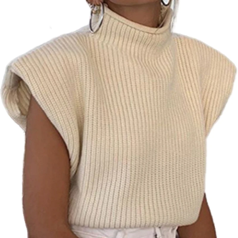 2021 Solid Color Sweater Women's Office High Collar Elegant Short Sleeve Solid crop top 2021 Fall winter Sweater
2021 Solid Color Sweater Women's Office High Collar Elegant Short Sleeve Solid crop top 2021 Fall winter Sweater