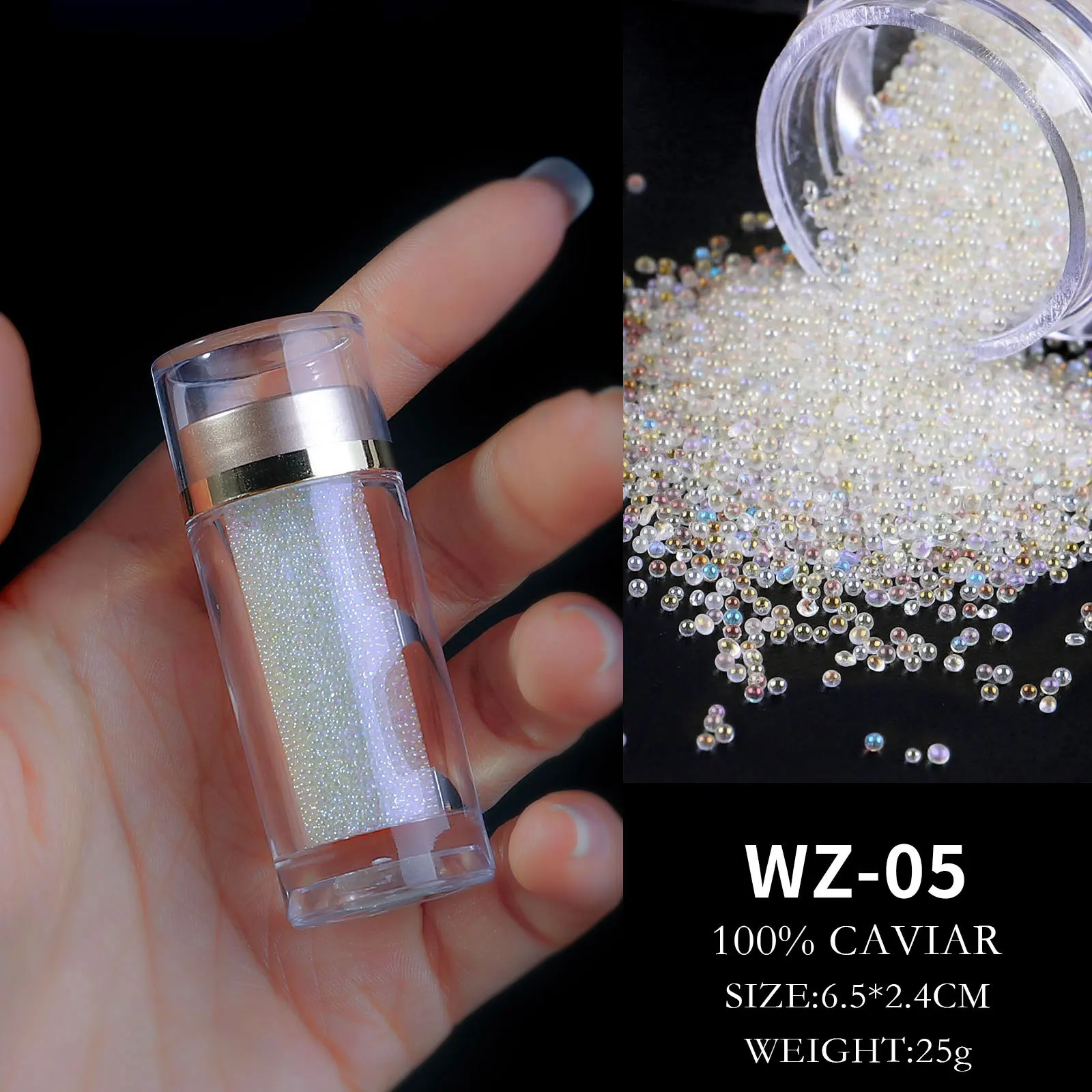 1Pcs Nail Micro Drill Bottle Elegant Nail Art Jewelry Elf Bead Glass Bead Mixed Transparent Micro Bead
1Pcs Nail Micro Drill Bottle Elegant Nail Art Jewelry Elf Bead Glass Bead Mixed Transparent Micro Bead