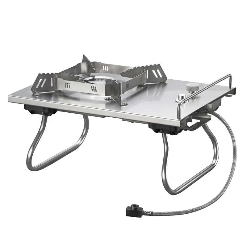 ALOCS 4000W Desktop Folding Gas Stove Stainless Steel Cooking Camping Stove Outdoor Portable Picnic High Power Gas Stove, Silver
ALOCS 4000W Desktop Folding Gas Stove Stainless Steel Cooking Camping Stove Outdoor Portable Picnic High Power Gas Stove, Silver