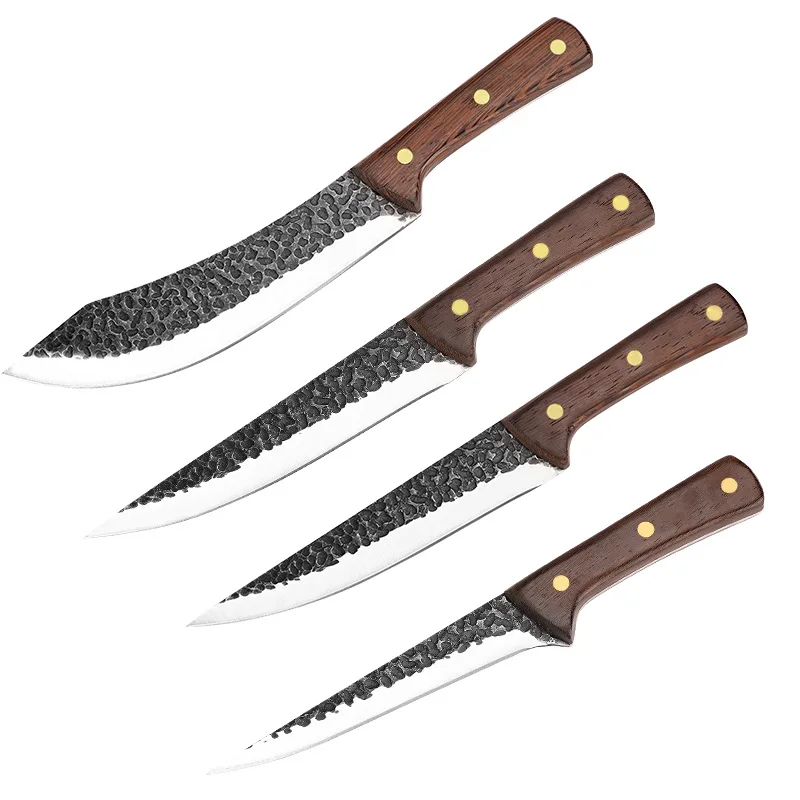 New Arrival Meat Cleaver Knife Hand Forged Fish Fillet Knife Fishing with Sheath for Kitchen Camping BBQ
New Arrival Meat Cleaver Knife Hand Forged Fish Fillet Knife Fishing with Sheath for Kitchen Camping BBQ