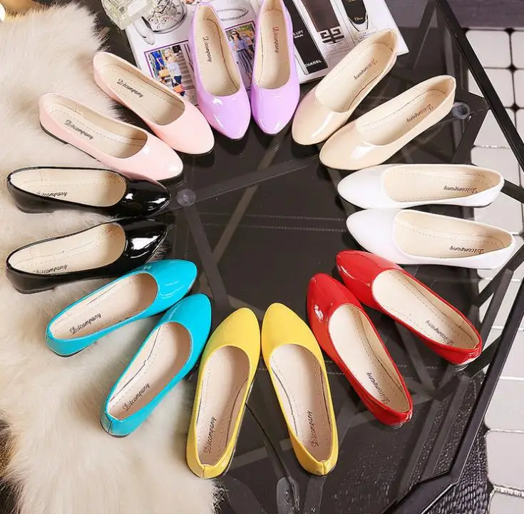 zm11339f Spring fashion woman Korean version shoe women patent leather candy color round head flat heel shoes, White, yellow, red, black, purple, blue, pink, beige
zm11339f Spring fashion woman Korean version shoe women patent leather candy color round head flat heel shoes, White, yellow, red, black, purple, blue, pink, beige