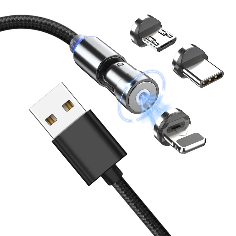 Wholesale magnetic charging Cable Magnet usb cable 540 degree rotation magnetic usb cable magnetic charger, Black red
Wholesale magnetic charging Cable Magnet usb cable 540 degree rotation magnetic usb cable magnetic charger, Black red