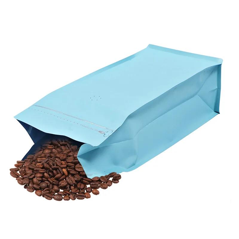 Customized Matte Aluminum Foil zip locks Plastic Packaging Bag Zipper Freestanding Coffee Bag with Valve Flat Bottom Bag
Customized Matte Aluminum Foil zip locks Plastic Packaging Bag Zipper Freestanding Coffee Bag with Valve Flat Bottom Bag