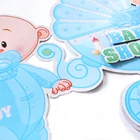 Baby Shower Baby Shower Party Decorations Baby Shower Stickers For Gender Reveal Party