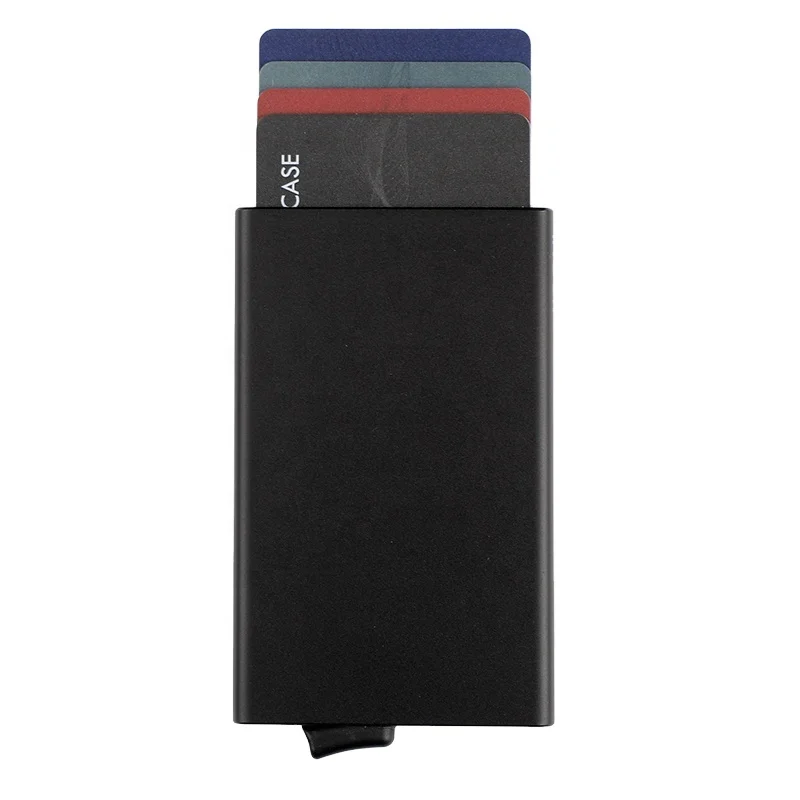 Boshioncase Business Custom Aluminum metal Slim Wallet Pop up RFID Block Credit Card Holder, Black,silver
Boshioncase Business Custom Aluminum metal Slim Wallet Pop up RFID Block Credit Card Holder, Black,silver