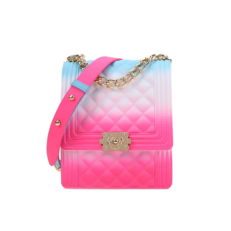 Jelly handbags wholesale PVC shoulder bags colorful matte jelly women handbags Jelly purse
Jelly handbags wholesale PVC shoulder bags colorful matte jelly women handbags Jelly purse