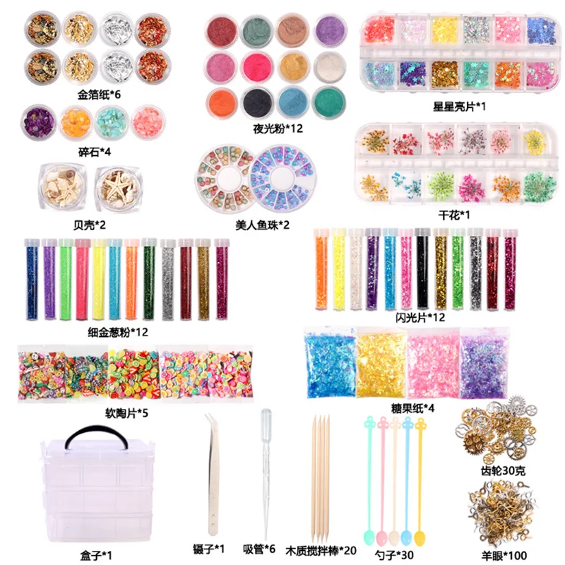 Amazon Hot Sale Epoxy Resin Mold Accessories Art Kit - Jewelry Making Supplies with Dried Flowers Mica Powder Gold Foil Flakes, Transparent white
Amazon Hot Sale Epoxy Resin Mold Accessories Art Kit - Jewelry Making Supplies with Dried Flowers Mica Powder Gold Foil Flakes, Transparent white