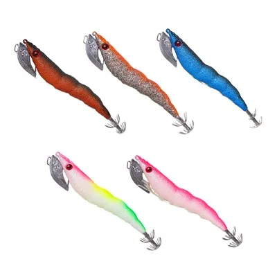 HUIXIAN 13CM/25G Hard Plastic Octopus Squid Jigs Lures Cuttlefish Artificial Bait Wood Shrimp With Squid Hook, 5colors
HUIXIAN 13CM/25G Hard Plastic Octopus Squid Jigs Lures Cuttlefish Artificial Bait Wood Shrimp With Squid Hook, 5colors