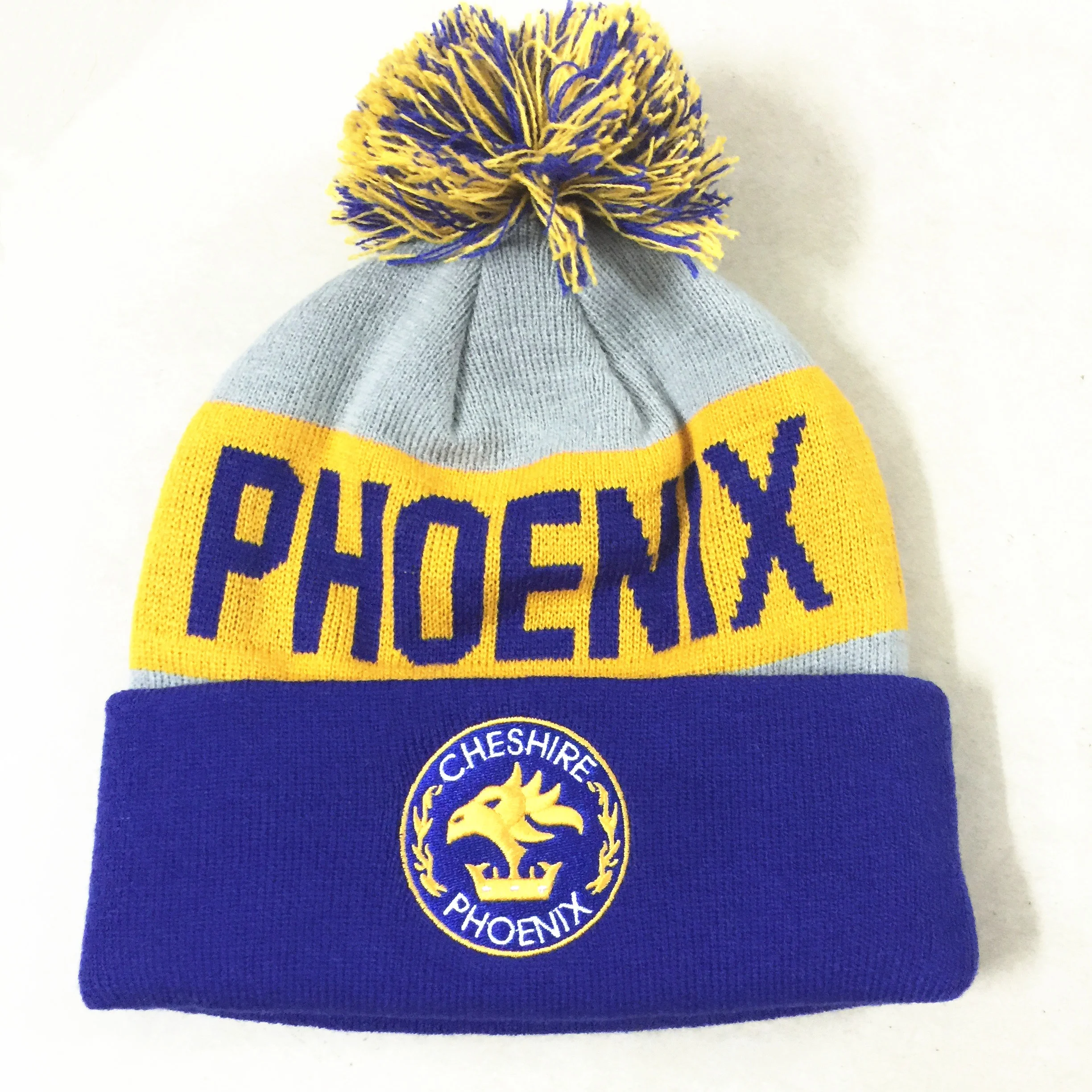 OEM 2021quality colors acrylic material jacquard letters knitted winter pom pom beanie hat with custom logo, Customized with pantone color
OEM 2021quality colors acrylic material jacquard letters knitted winter pom pom beanie hat with custom logo, Customized with pantone color