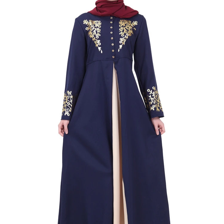 Womens Elegant Long Sleeve Embroidered Maxi Dress Abaya Muslim Islamic Dress, Black,red,yellow,purple,blue,dark blue,green
Womens Elegant Long Sleeve Embroidered Maxi Dress Abaya Muslim Islamic Dress, Black,red,yellow,purple,blue,dark blue,green