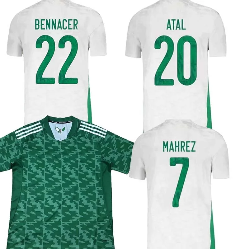 Wholesale 2021 Thailand Men Adult Algeria SLIMANI MAHREZ Football Shirts Customized Soccer Jersey, Custom color
Wholesale 2021 Thailand Men Adult Algeria SLIMANI MAHREZ Football Shirts Customized Soccer Jersey, Custom color