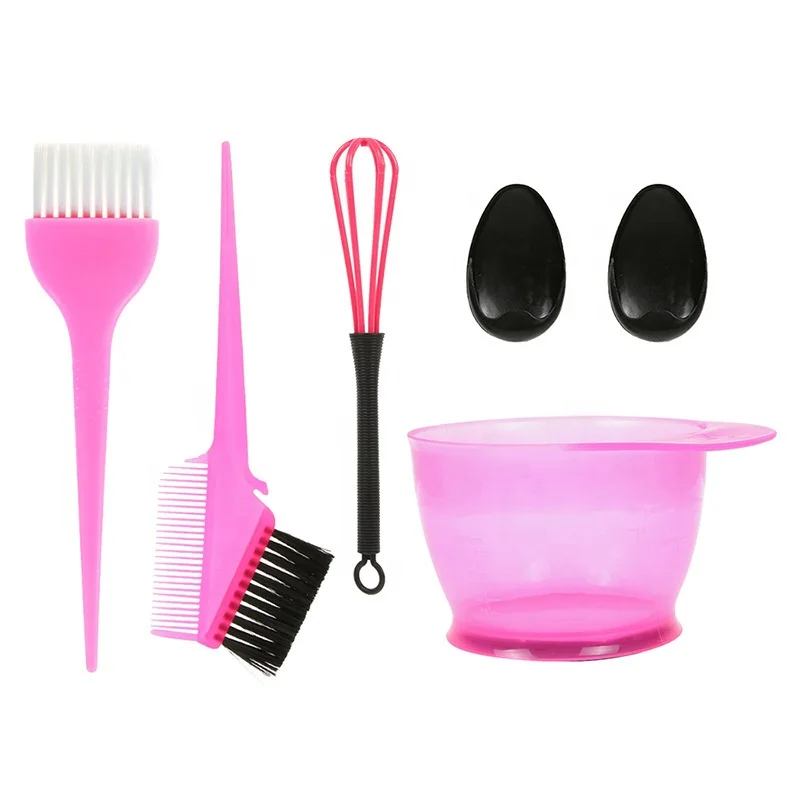 silicone barber hairdressor wholesale kit salon mixing pink hi light coloring set hair dye brush and bowl
silicone barber hairdressor wholesale kit salon mixing pink hi light coloring set hair dye brush and bowl