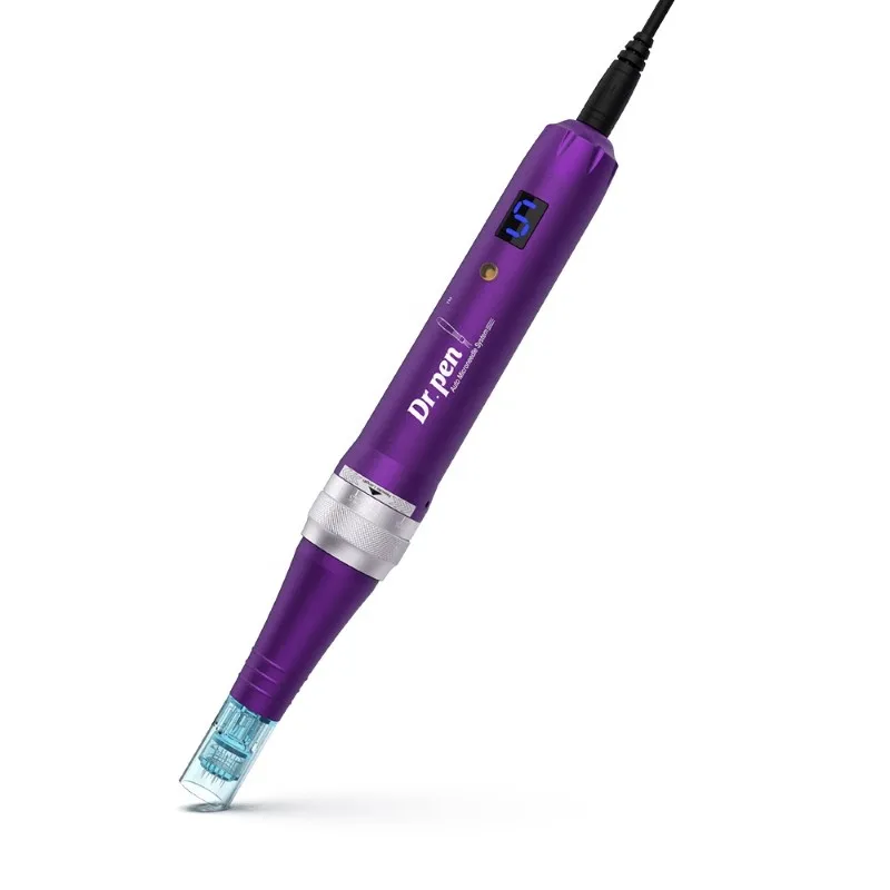 Dr Pen X5 Wried Wireless Derma Rolling Electric Microneedle Pen Derma Stainless Steel Needle Derma Pen, Silver and blue
Dr Pen X5 Wried Wireless Derma Rolling Electric Microneedle Pen Derma Stainless Steel Needle Derma Pen, Silver and blue