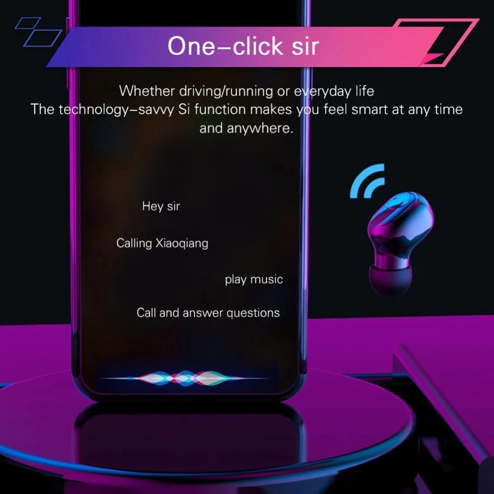 G6S Bluetooth Earphones TWS Headphones 8D Stereo Sport Wireless Earbuds Waterproof Earpeices Wireless Charging 3500mAh chargebox - ANKUX.COM