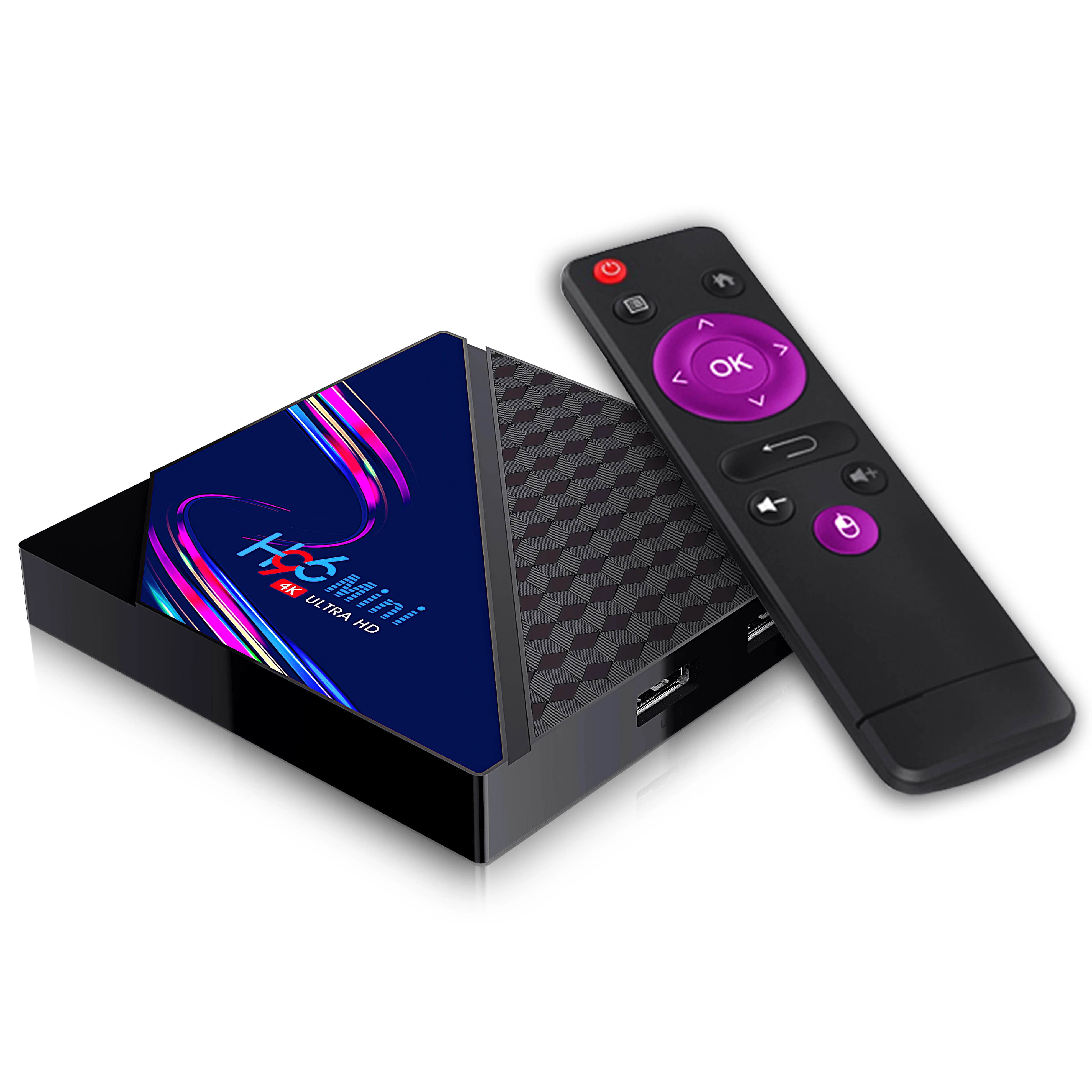 Hot Sale Quad Core 4K Android 10.0 TV Box H96 Mini V8 1GB+8GB 2+16GB 2.4G Wifi Android Smart Set Top Box
Hot Sale Quad Core 4K Android 10.0 TV Box H96 Mini V8 1GB+8GB 2+16GB 2.4G Wifi Android Smart Set Top Box