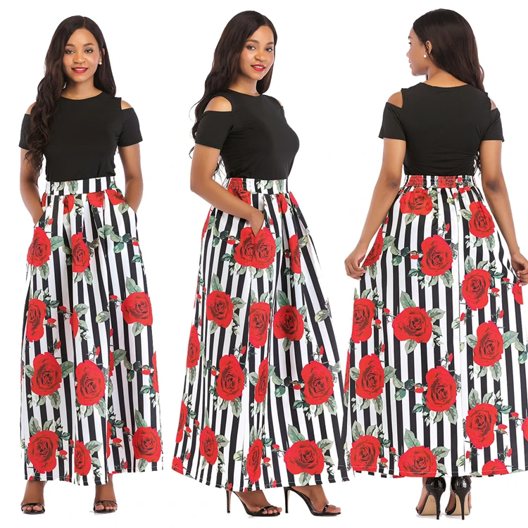 2020 Summer Women Floral Print Boho 6XL plus size dress Beach Long Dress Short Sleeve Maxi causal dress, Customized color/as show
2020 Summer Women Floral Print Boho 6XL plus size dress Beach Long Dress Short Sleeve Maxi causal dress, Customized color/as show