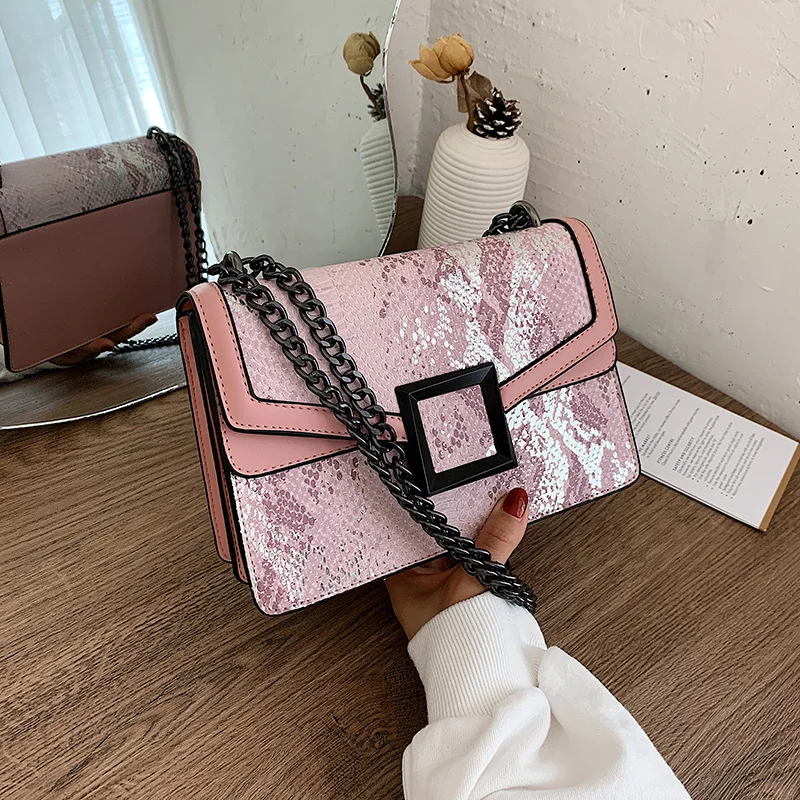 Fashion Women Purse And Handbags 2021 Fashion Snakeskin Chain Small Square Bag Handbag Print Chain Stylish Handbags For Girls
Fashion Women Purse And Handbags 2021 Fashion Snakeskin Chain Small Square Bag Handbag Print Chain Stylish Handbags For Girls