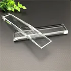 High-end polished clear Beveled glass strips Small Beveled Glass Pieces
