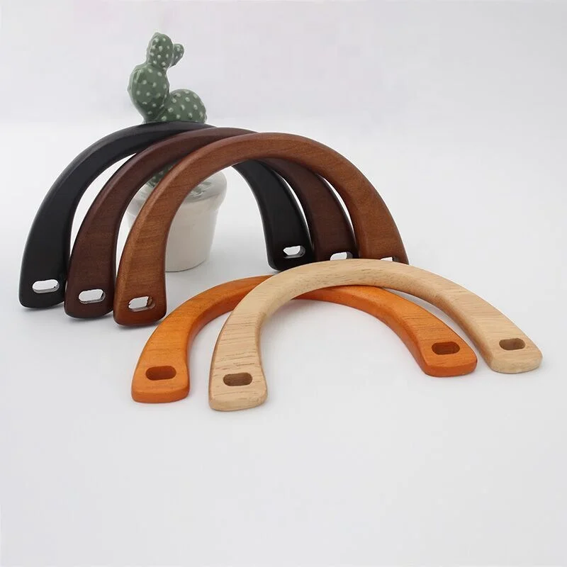 Nolvo World 5 Colors Small Half Ring Solid Wood Handles Bag Handle Wooden handles for Beach handbags
Nolvo World 5 Colors Small Half Ring Solid Wood Handles Bag Handle Wooden handles for Beach handbags