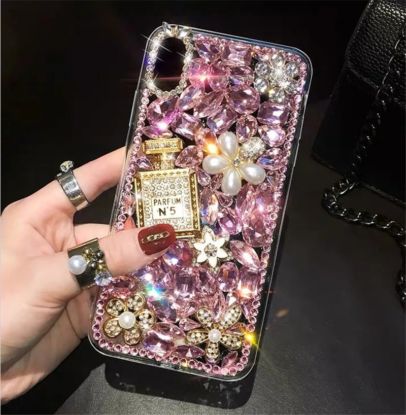 Suitable for iPhone X XR XS 11 12 13 Pro Max shell tpu Premium womans Girl Style Perfume Bottle Diamond Luxury Phone Case, According to the picture
Suitable for iPhone X XR XS 11 12 13 Pro Max shell tpu Premium womans Girl Style Perfume Bottle Diamond Luxury Phone Case, According to the picture
