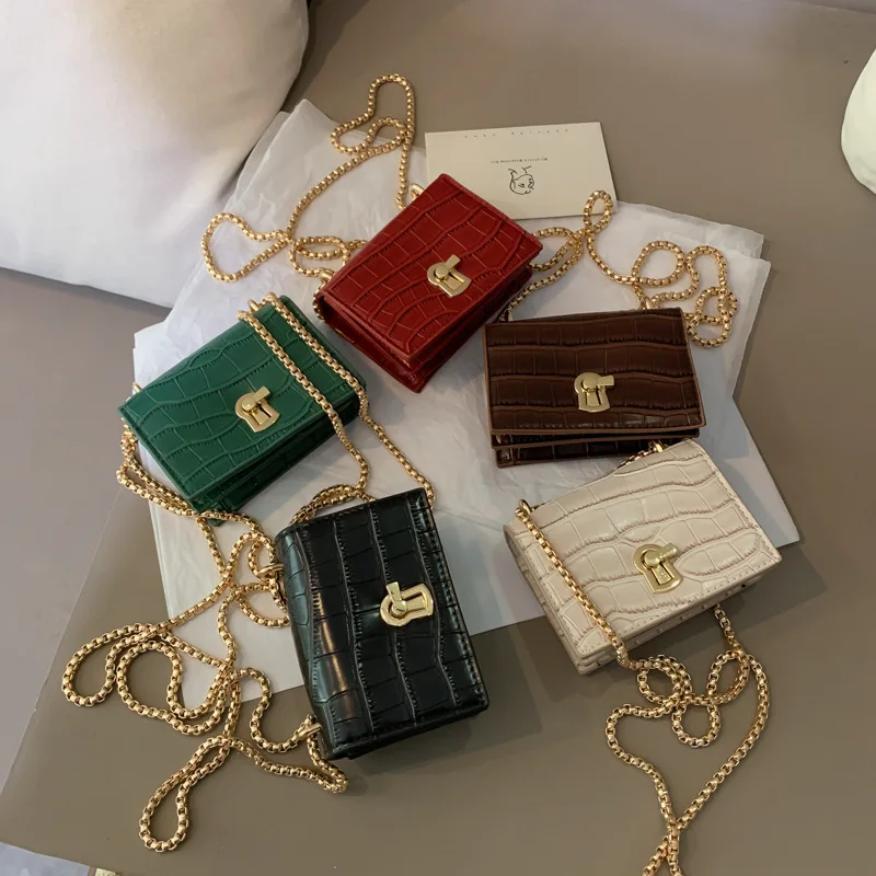 Small women handbags 2021 fashion trendy messenger bags leather chic stone pattern chain shoulder bag girl handbag cute mini, 4 color /custom
Small women handbags 2021 fashion trendy messenger bags leather chic stone pattern chain shoulder bag girl handbag cute mini, 4 color /custom