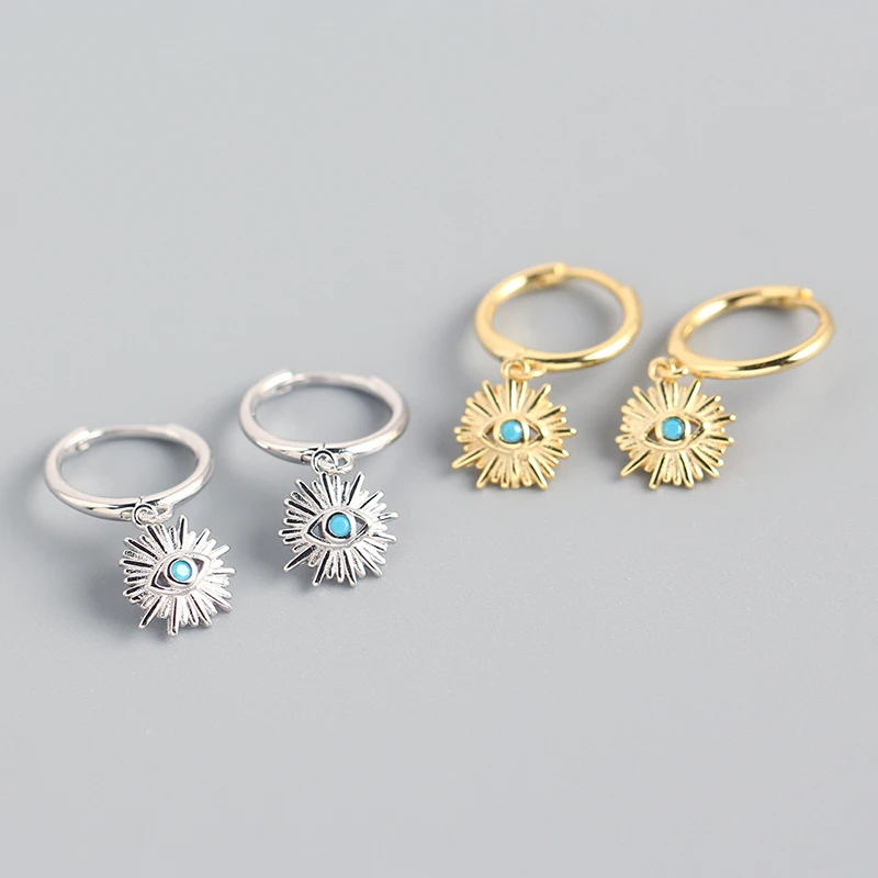 VIVILADY gold plated hot selling 925 sterling silver peach heart demon eyes turkey blue earrings for women
VIVILADY gold plated hot selling 925 sterling silver peach heart demon eyes turkey blue earrings for women