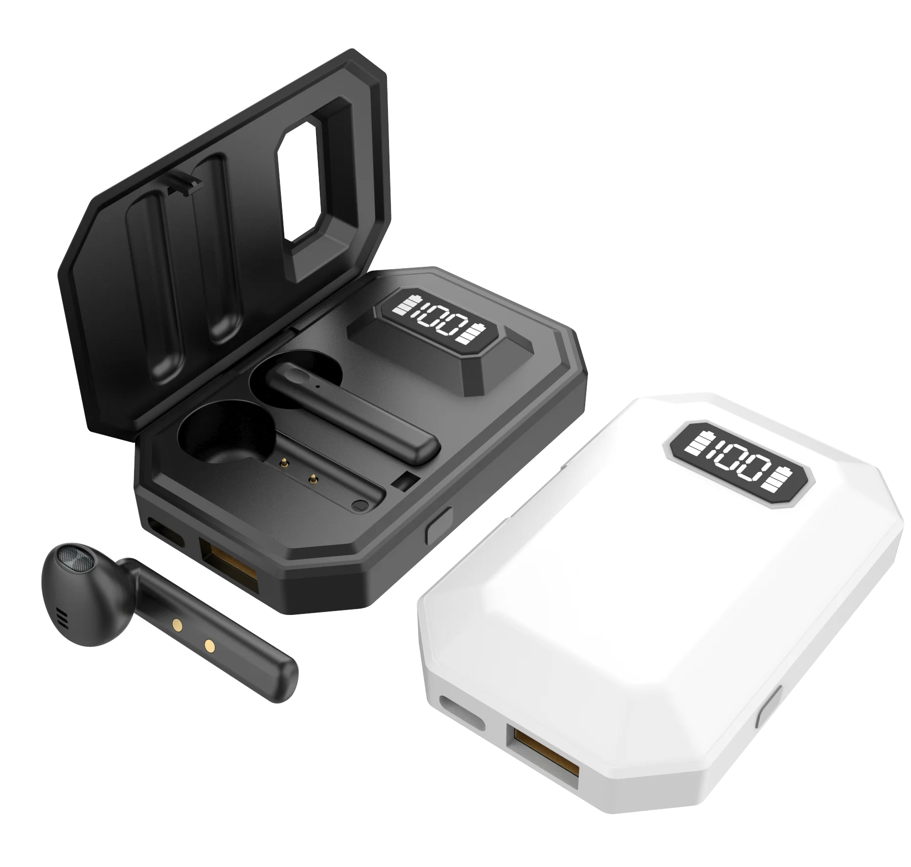 The New Listing Sport Wireless In Ear earphones M1016 Tws Bluetooh 5.0mini Earbud earphones with Power Bank
The New Listing Sport Wireless In Ear earphones M1016 Tws Bluetooh 5.0mini Earbud earphones with Power Bank