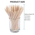 Food Grade Barbeque Bbq Candy Campfire Roasting Wooden Stick