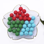 Baby Food Grade Teetrhing Necklace Silicone Beads