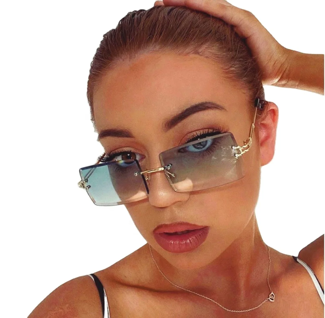 Diamond cutting Lens 2021 Hot sale Rectangle Sunglasses men luxury sun glasses Fashion Square Rimless Vintage Sunglasses Women
Diamond cutting Lens 2021 Hot sale Rectangle Sunglasses men luxury sun glasses Fashion Square Rimless Vintage Sunglasses Women