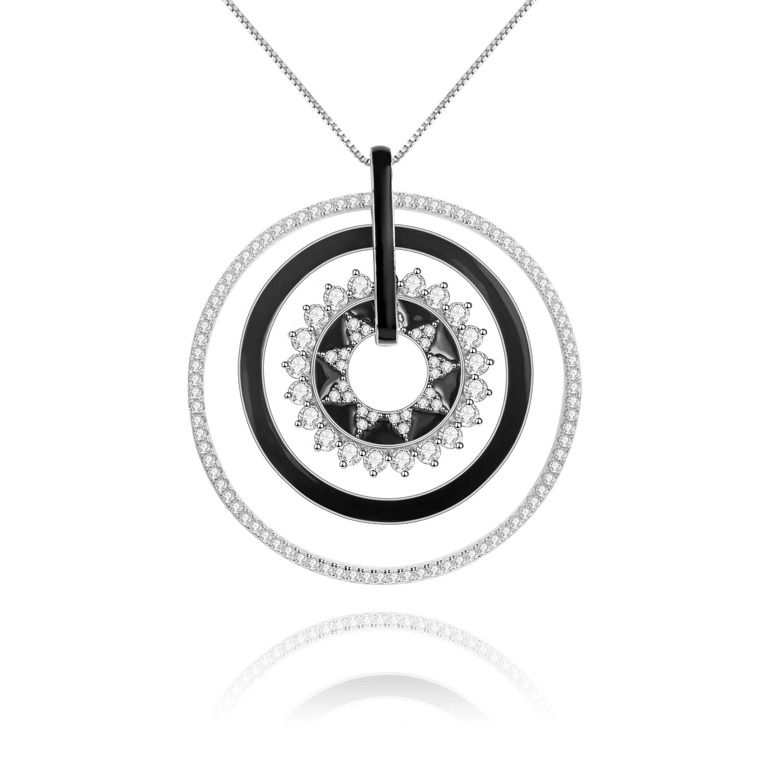Abiding Classic New Design Fashion White Cz Jewelry 925 Sterling Silver Pendant For Women
Abiding Classic New Design Fashion White Cz Jewelry 925 Sterling Silver Pendant For Women
