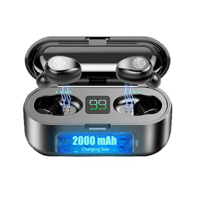 Handsfree ipx 7 waterproof auriculares bluetooth f9 tws earphones wireless bluetooth headphone
Handsfree ipx 7 waterproof auriculares bluetooth f9 tws earphones wireless bluetooth headphone
