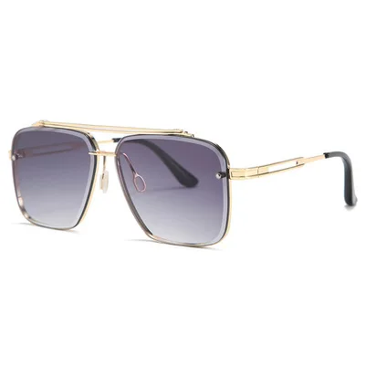 Amazon Fashion Double Beam Cut Edge Metal Sunglasses Men's 2020 New Designer Sun Glasses Street Fashion Trendy Sunglasses 2021
Amazon Fashion Double Beam Cut Edge Metal Sunglasses Men's 2020 New Designer Sun Glasses Street Fashion Trendy Sunglasses 2021