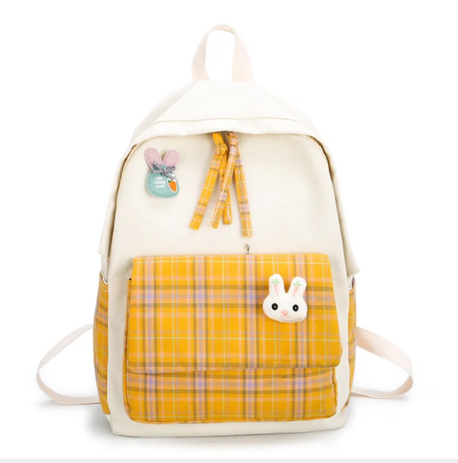 Multifunctional Wholesale School Backpack Women College Bags White Canvas Backpack Korea Design, More than 10 colors or customized
Multifunctional Wholesale School Backpack Women College Bags White Canvas Backpack Korea Design, More than 10 colors or customized