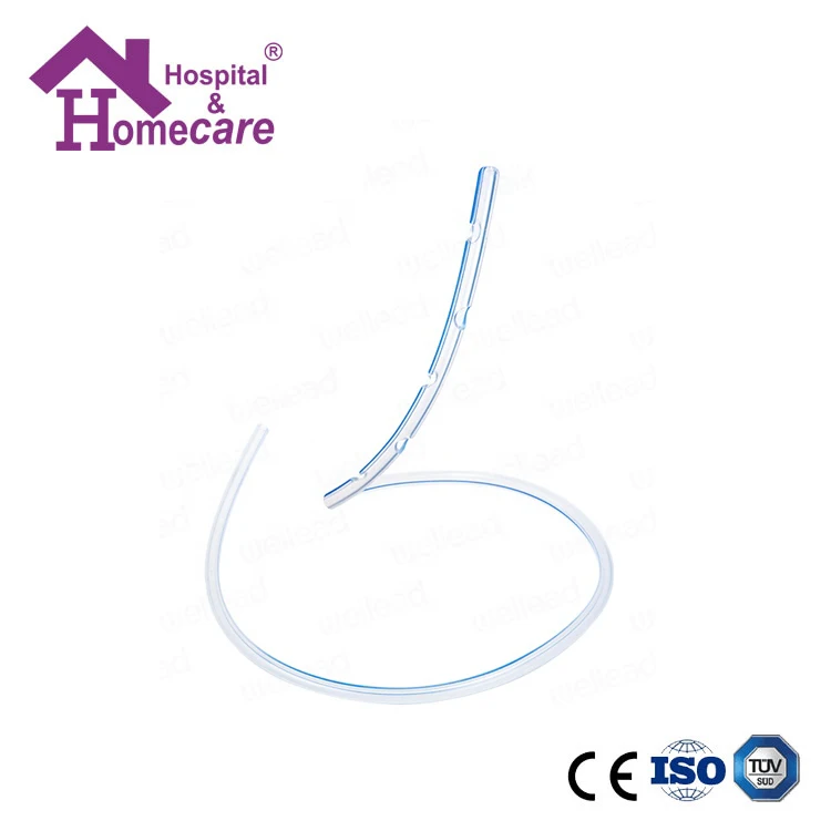 100% Medical grade 12FR - 36FR Silicone Thoracic Drainage Tube