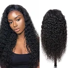 Grade 10a 26Inch 28Inch Loose Deep Wave Raw Virgin Mink Brazilian Unprocessed Human Hair Full Lace Wigs Vendor