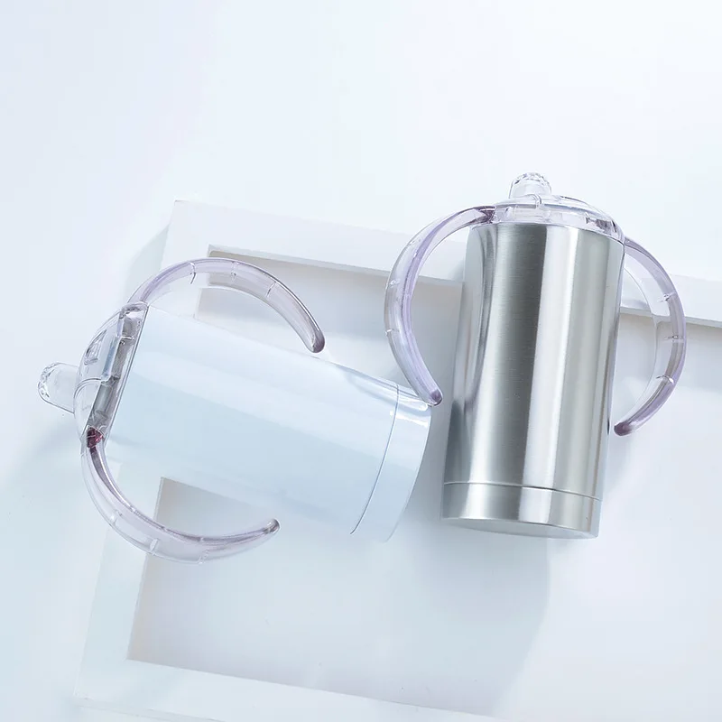 12ozBPA free stainless steel straight sublimation sippy cup blank vacuum insulated baby straight sublimation tumbler with handle, Customized color
12ozBPA free stainless steel straight sublimation sippy cup blank vacuum insulated baby straight sublimation tumbler with handle, Customized color