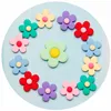 Free Shipping Eco - friendly Hard Resin Colorful Beautiful Resin Frosted Flowers Charms Artificial Resin Craft Ornament