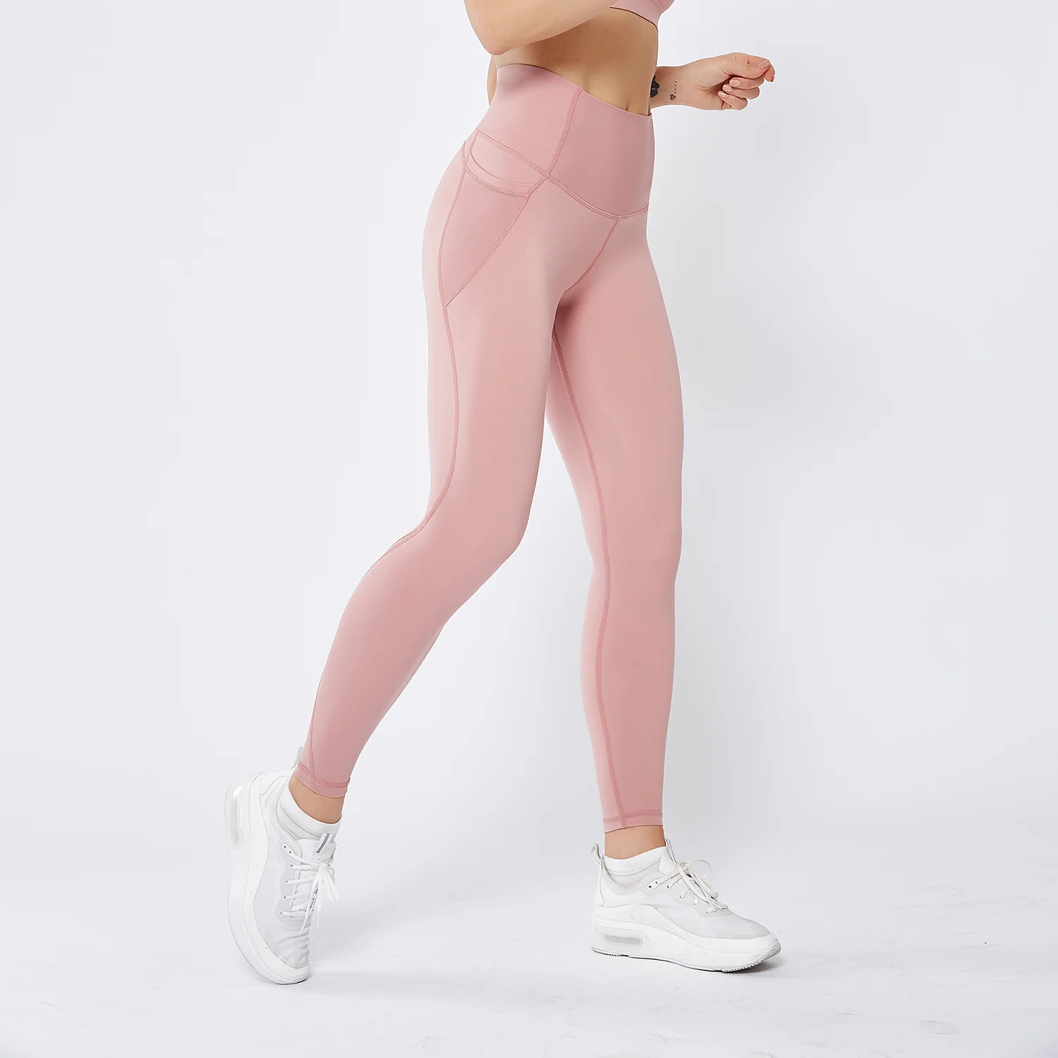 Wholesale Running Sexy Tight Leggings Tummy Control New Gym Wear Workout Pants With Mesh Pockets For Women, Custom color
Wholesale Running Sexy Tight Leggings Tummy Control New Gym Wear Workout Pants With Mesh Pockets For Women, Custom color