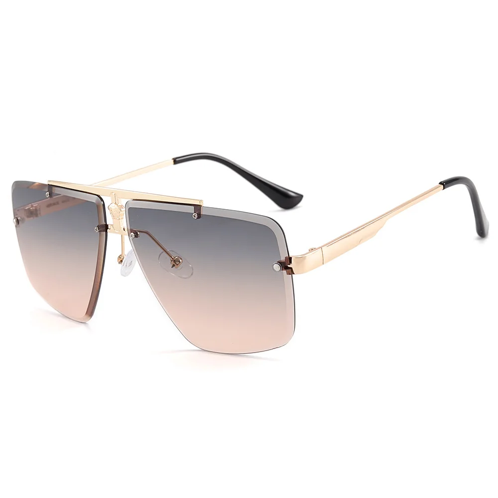 BLONGU Newly Brand Sun Glasses Oversize 2021 Men Polarized Shades Sunglasses Lent De Sol High Quality Metal Sunglasses
BLONGU Newly Brand Sun Glasses Oversize 2021 Men Polarized Shades Sunglasses Lent De Sol High Quality Metal Sunglasses