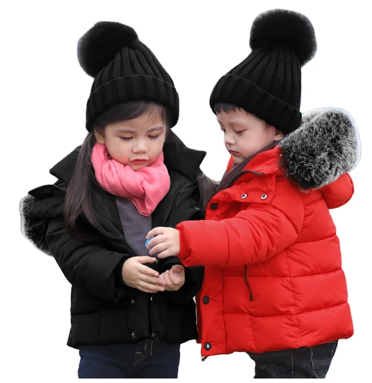 Kids Hooded Coat Cotton-Padded Jacket For Children Solid Color With Wool Collared Girls and Boys Warm Jacket
Kids Hooded Coat Cotton-Padded Jacket For Children Solid Color With Wool Collared Girls and Boys Warm Jacket