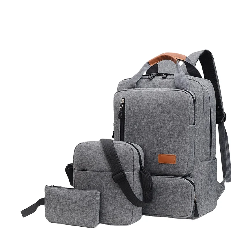 3pcs Set Multi Function Laptop Backpack 2021 New Fashion Business Leisure Large Capacity 17 Inches Laptop Backpacks for School 
3pcs Set Multi Function Laptop Backpack 2021 New Fashion Business Leisure Large Capacity 17 Inches Laptop Backpacks for School