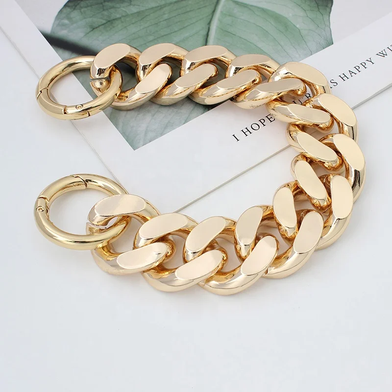 Nolvo World gold 30-120cm chain purse strap oversize large 30mm wide thick aluminum women handbag bag shoulder straps chains
Nolvo World gold 30-120cm chain purse strap oversize large 30mm wide thick aluminum women handbag bag shoulder straps chains