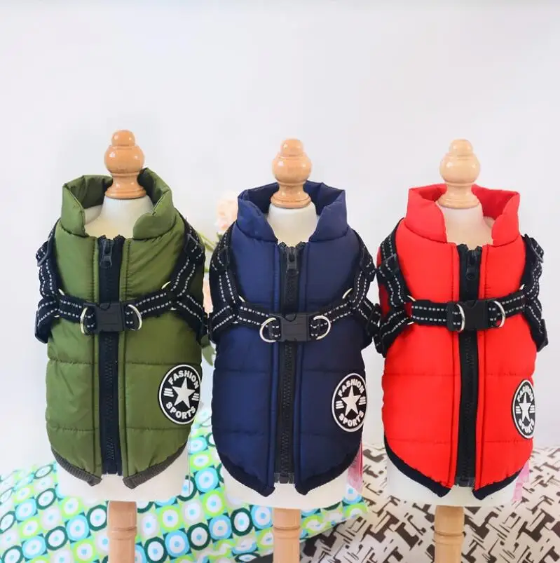 Wholesale Custom Waterproof Padded Pet Dog Coat Winter Cotton Thickened Dog Clothes Jacket, Red, light green, green
Wholesale Custom Waterproof Padded Pet Dog Coat Winter Cotton Thickened Dog Clothes Jacket, Red, light green, green