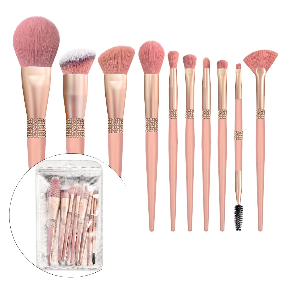 Fisman Makeup Brushes Set 10pcs Professional Eye Makeup Brush Kits Functional Makeup Brushes, Customized color
Fisman Makeup Brushes Set 10pcs Professional Eye Makeup Brush Kits Functional Makeup Brushes, Customized color